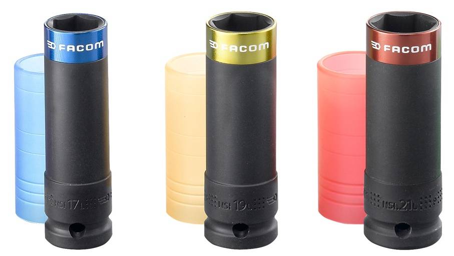 Facom NSI.3LPB IMPACT-Steckschluessel 1/2Z, Set 3-tlg