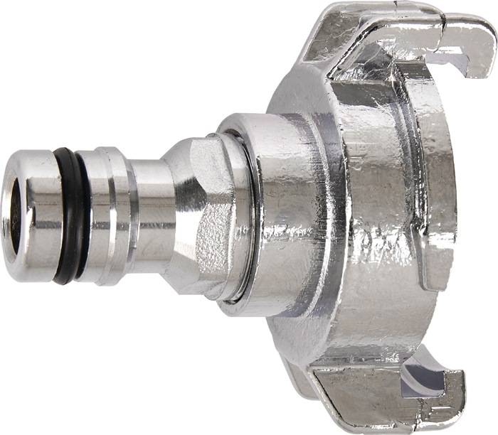 GEKA 46.0891.9 Übergangsstück GEKA plus-Stecksystem Messing verchromt Klaue und