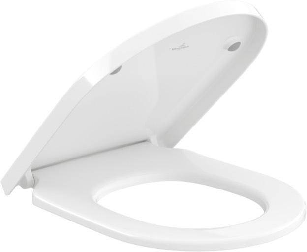 VILLEROY & BOCH 8M42S1T1 WC-Sitz Subway 3.0 mit QuickRelease und SoftClosing BxT