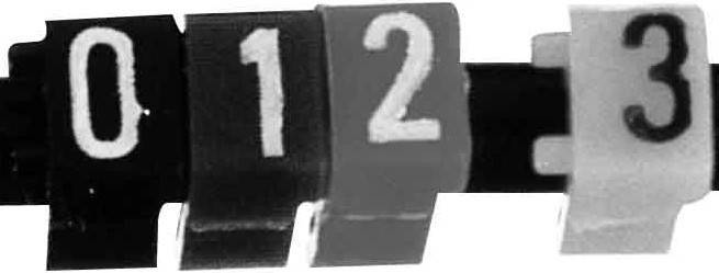 30 Stk. Legrand Kennzeichnung CAB3 1,5-2,5(0)