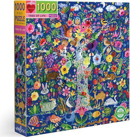 eeBoo Tree of Life Block-Puzzle 1000 Stück(e) Kunst (EPZTTOL)