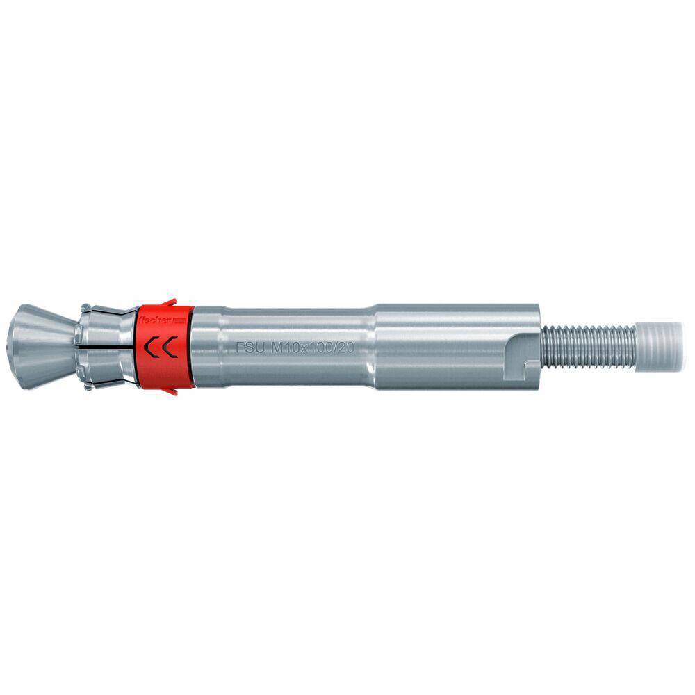 Hinterschnittanker FSU M12x125/50 - galvanisch verzinkter Stahl - Gewinde M12 - Ankerlänge 210 mm - VE 10 Stück - Preis per VE