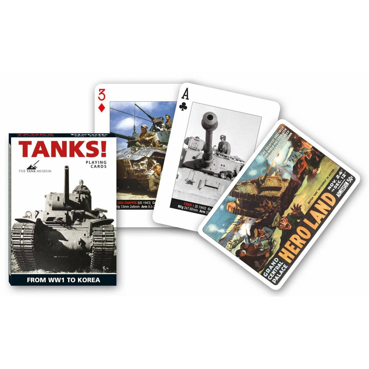 Spielkarten: Tanks - 1x 55 Blatt