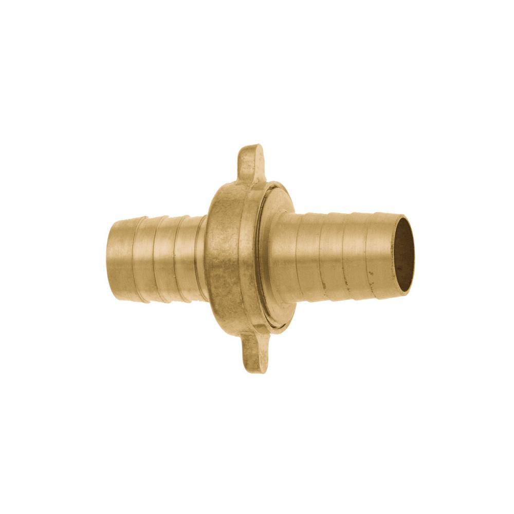 GEKA® plus-3/3-Schlauchverschraubung - Messing - Mutter mit Gewinde IG/AG G3/4 Zoll auf Schlauchgröße 1/2" - Preis per Stück