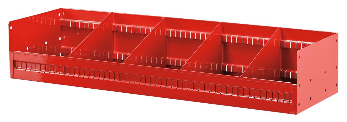 Facom F50030037 Matrix Regal mit 4 Aufteilungen tief medium