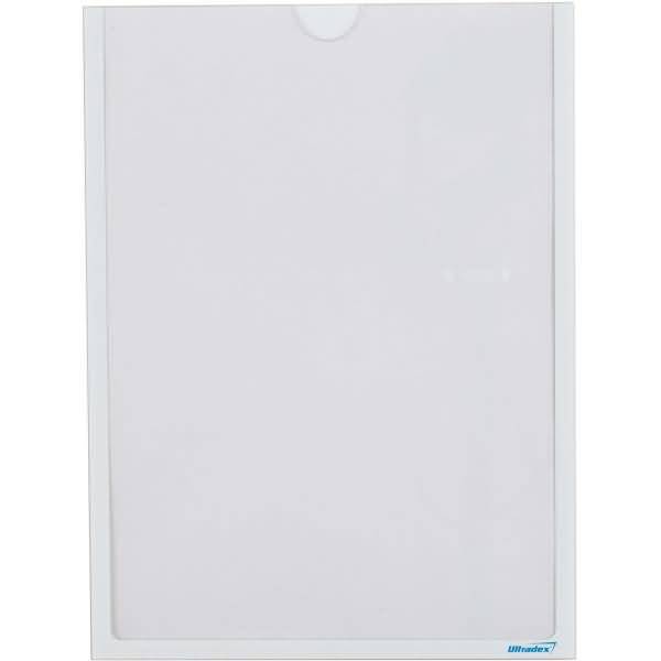 Infotaschenbox magnetisch für DIN A4 302x225mm VE=5 Stück weiß