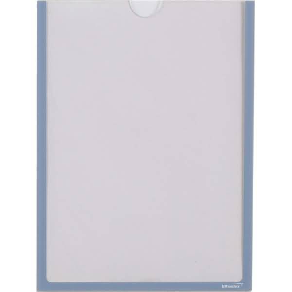 Infotaschenbox magnetisch für DIN A4 302x225mm VE=5 Stück grau