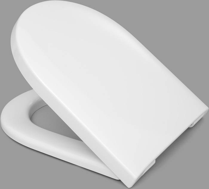HAMBERGER 519740 WC-Sitz Tube SoftClose Premium mit Edelstahl-Klappdübel C4302G