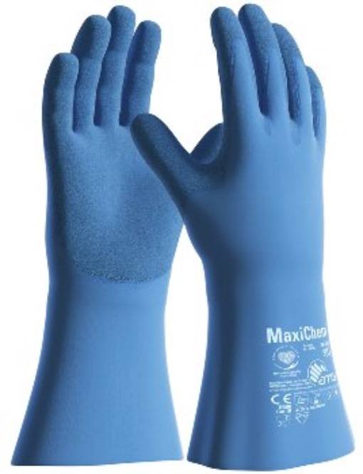 ATG® 2386 Gr. 11 MaxiChem® Chemikalienschutz-Handschuh (76-730) blau/blau