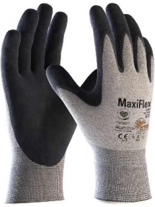 ATG® 2436 Gr. 6 MaxiFlex® Elite™ ESD Nylon-Strickhandschuhe (34-774B) hellgrau/s