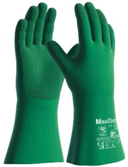 ATG® 2389 Gr. 8 MaxiChem® Cut™ Chemikalienschutz-Handschuhe (76-833) grün/grün
