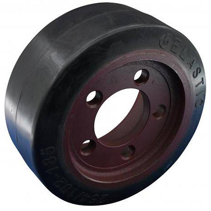 Stapler Antriebsrad - "Linde" - 0039902308 - Rad-Ø 254 mm - Gußfelge lackiert