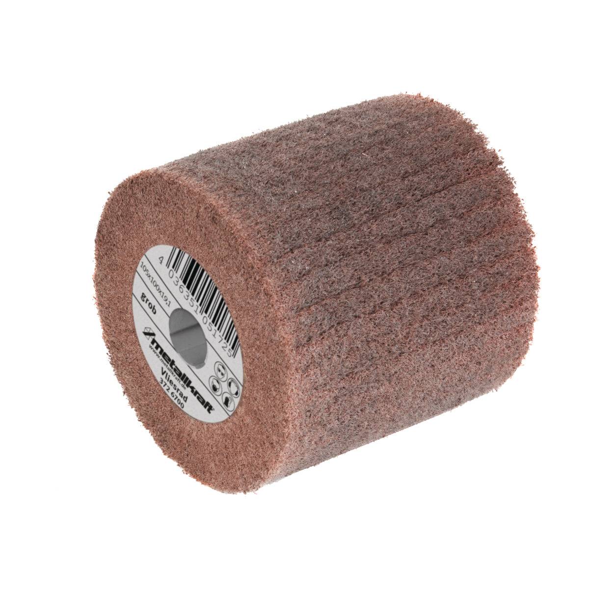 Metallkraft 3726700 grob Vlies-Walze