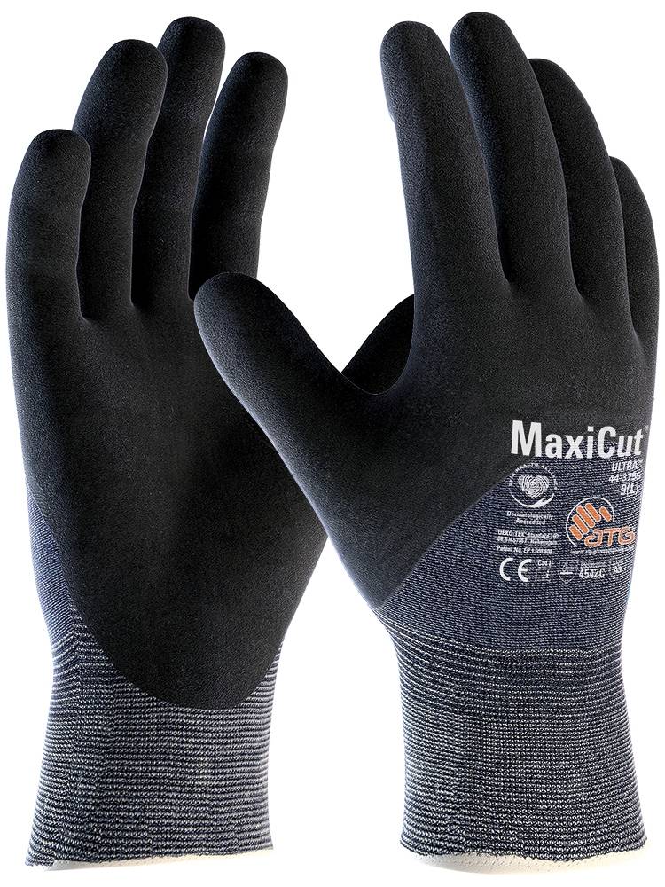 ATG® 2701_11 MaxiCut® Ultra™ Schnittschutz-Strickhandschuhe (44-3755) schwarz/bl