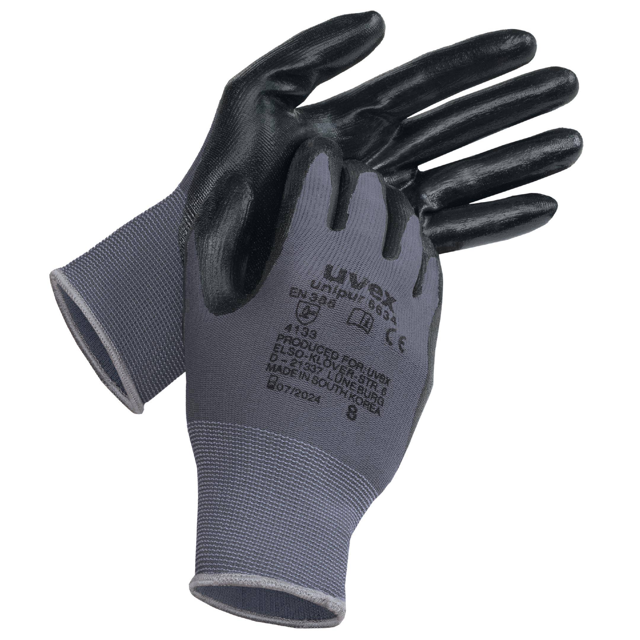 Uvex 6032188 Montagehandschuh unipur 6634 60321 Größe 8