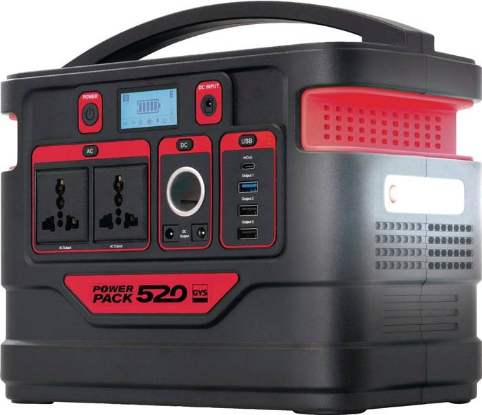 GYS 027961 Akku-Powerbank POWER PACK 520 20 (518 Wh) Ah Lithium-Ionen-Polymer (7