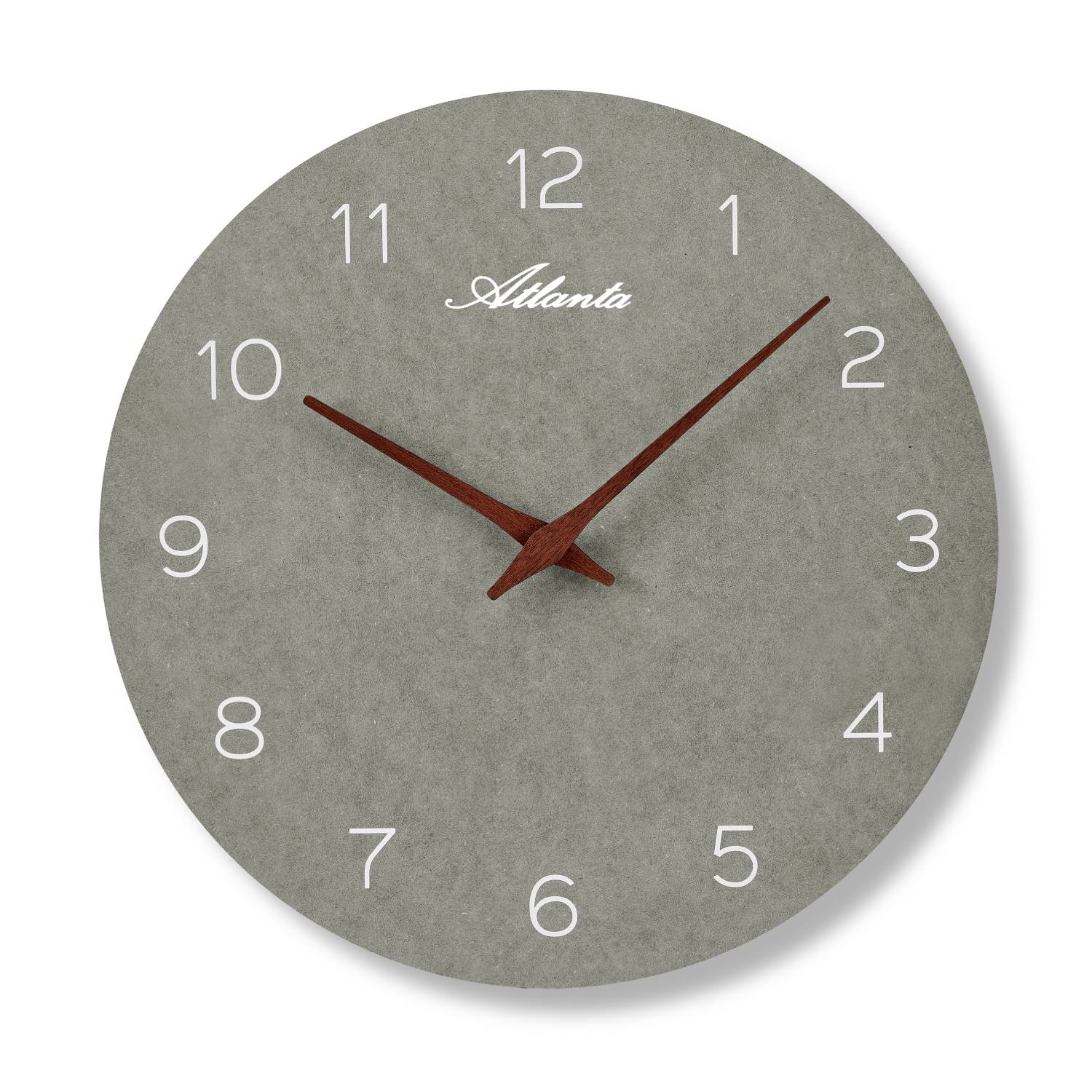 Atlanta Atlanta 4521/4 Quarzwanduhr grau / braun
