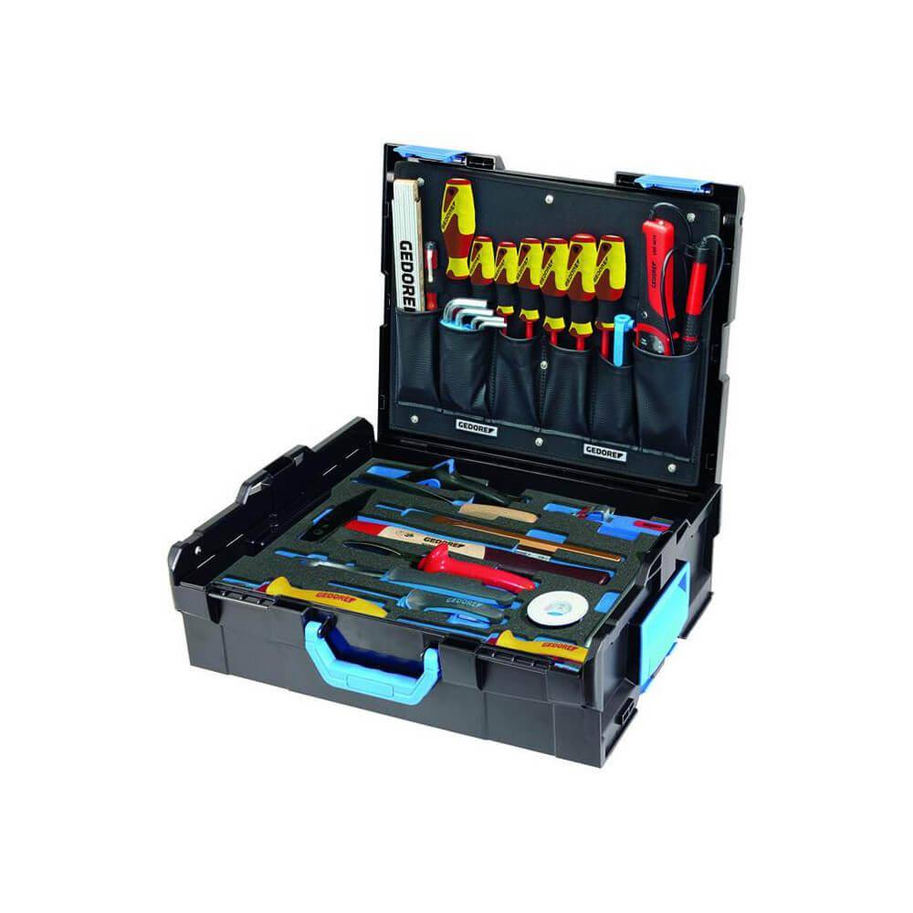 Werkzeugkoffer - GEDORE L-BOXX® 136 - 36-teiliger Satz für Elektriker