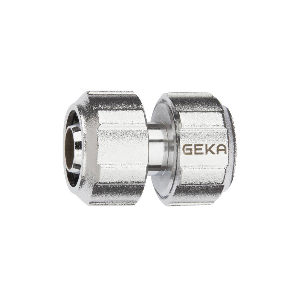 GEKA® plus - Schlauchverbinder - Stecksystem - Messing verchromt - Schlauchgröße 3/4" - Preis per Stück