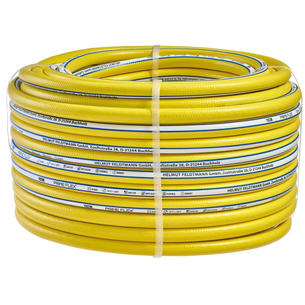 PRIME FLEX 3/4" METER PVC - Wasserschlauch Gelb/Blau 25 Meter