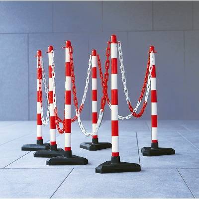 Kettenpfosten-Set einfaches und schnelles Absperren