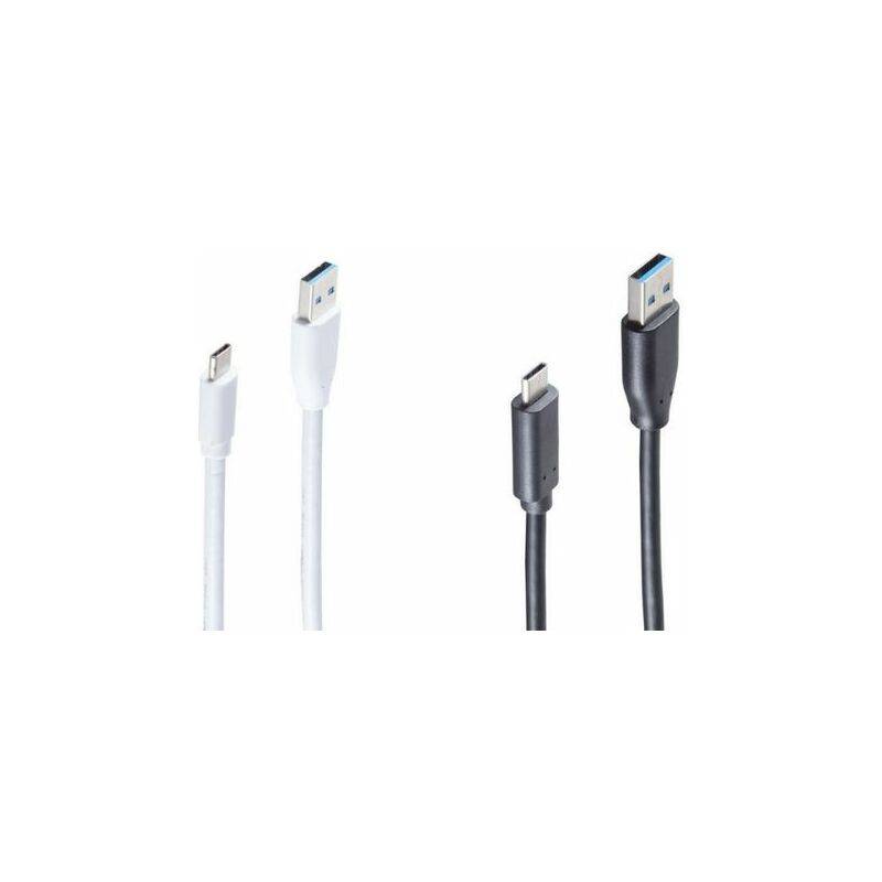 shiverpeaks BASIC-S USB 3.0 Kabel, A-Stecker - C-Stecker