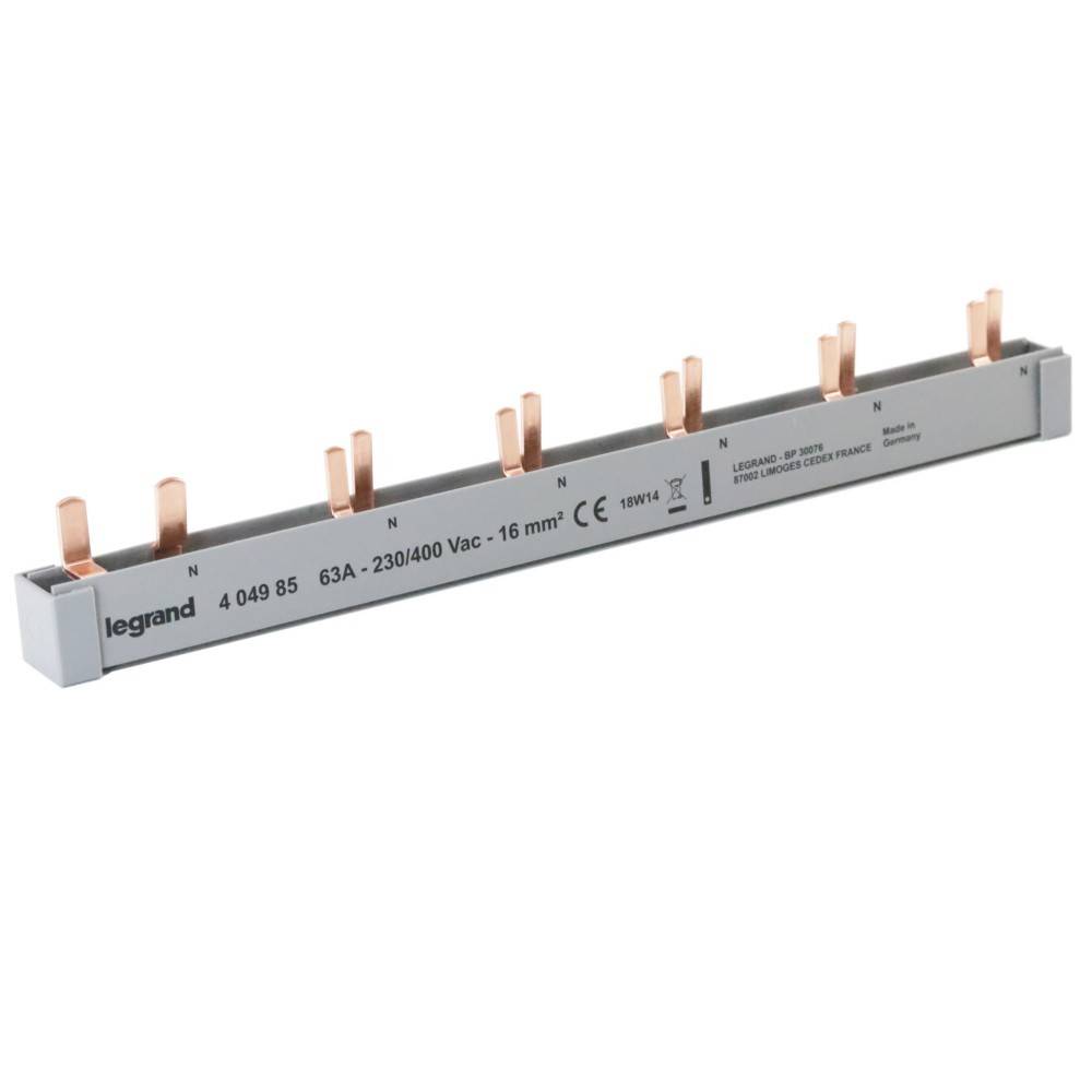 Legrand Stiftkammschienen-Kombi. Legrand 404985