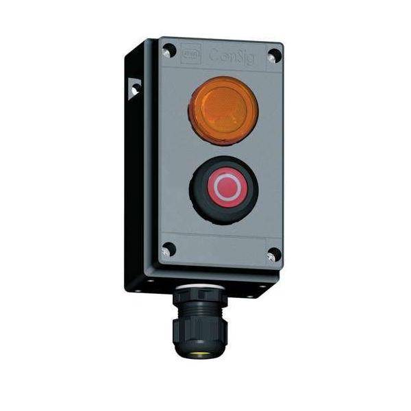 Stahl Drucktaster 130852