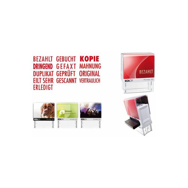 COLOP Textstempel Printer 20/L "MAHNUNG"
