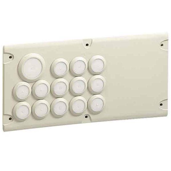 Legrand Flanschplatte Cabstop Legrand 036495