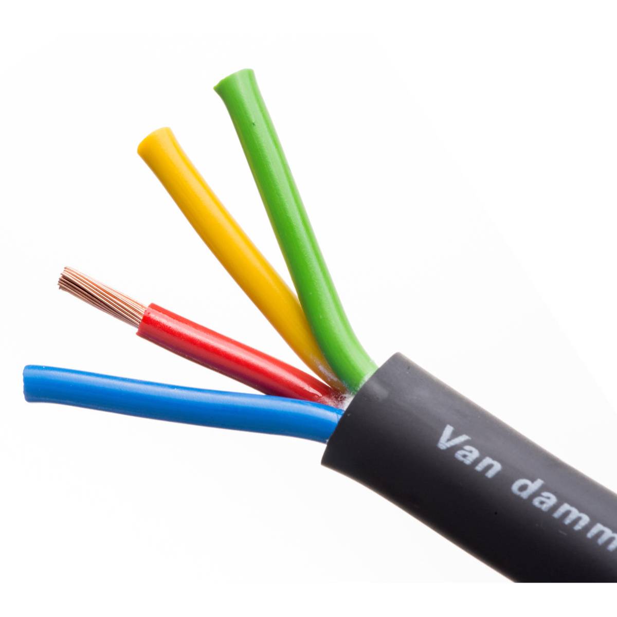 Van Damme Black Series Speaker Multicore 4 x 2.50mm² Lautsprecherkabel Meterware