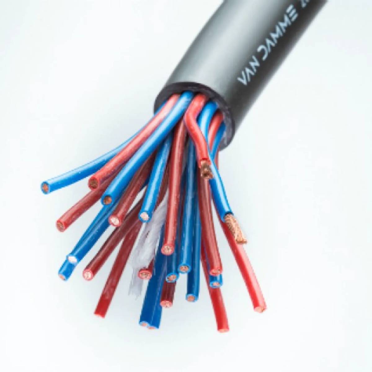 Van Damme Black Series Speaker Multicore 24 x 4.00mm² Lautsprecherkabel Meterware