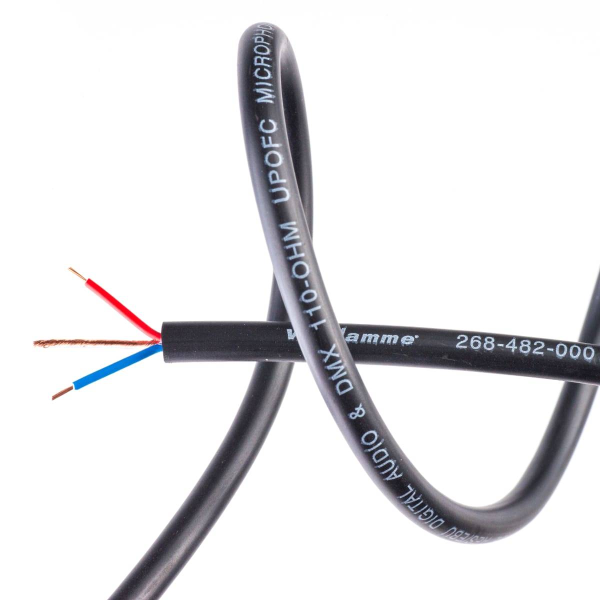 Van Damme Digitour AES/EBU & DMX 110 Ohm Kabel & Mikrofonkabel (Neutrik XLR-m / XLR-f) 0.5m