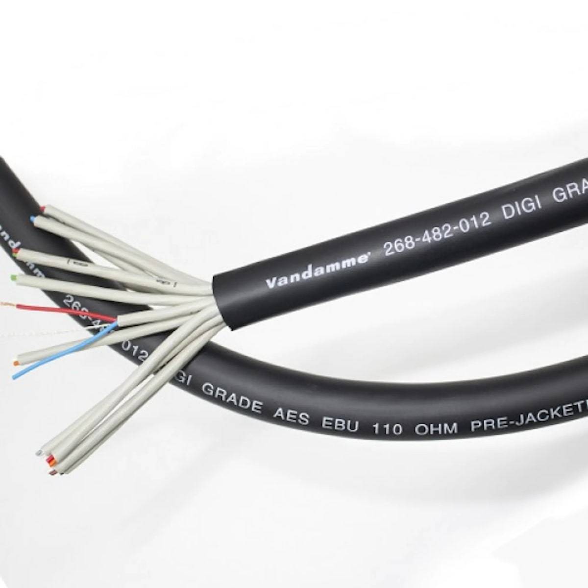 Van Damme Digitour Series AES/EBU & DMX 110 Ohm Multicore 12 Pair Meterware