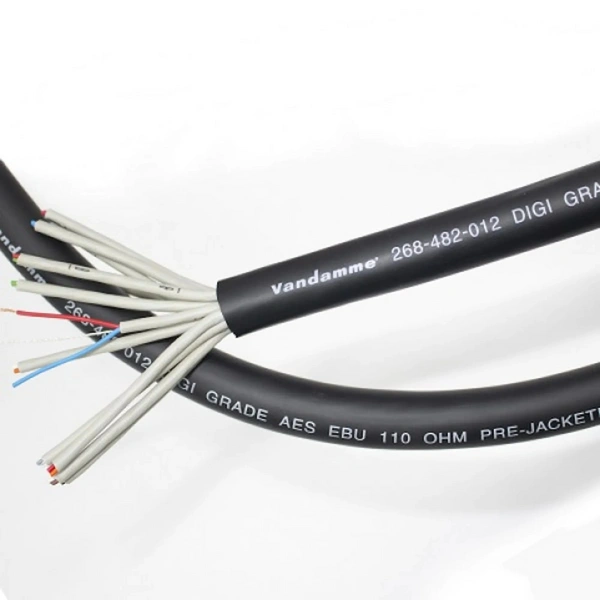 Van Damme Digitour Series AES/EBU & DMX 110 Ohm Multicore 12 Pair Meterware Van Damme Digitour Series AES/EBU & DMX 110 Ohm Multicore 12 Pair Meterware