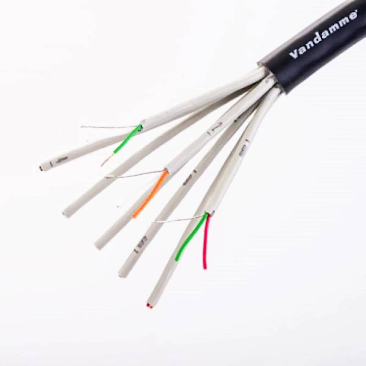 Van Damme Digitour Series AES/EBU & DMX 110 Ohm Multicore 8 Pair Meterware