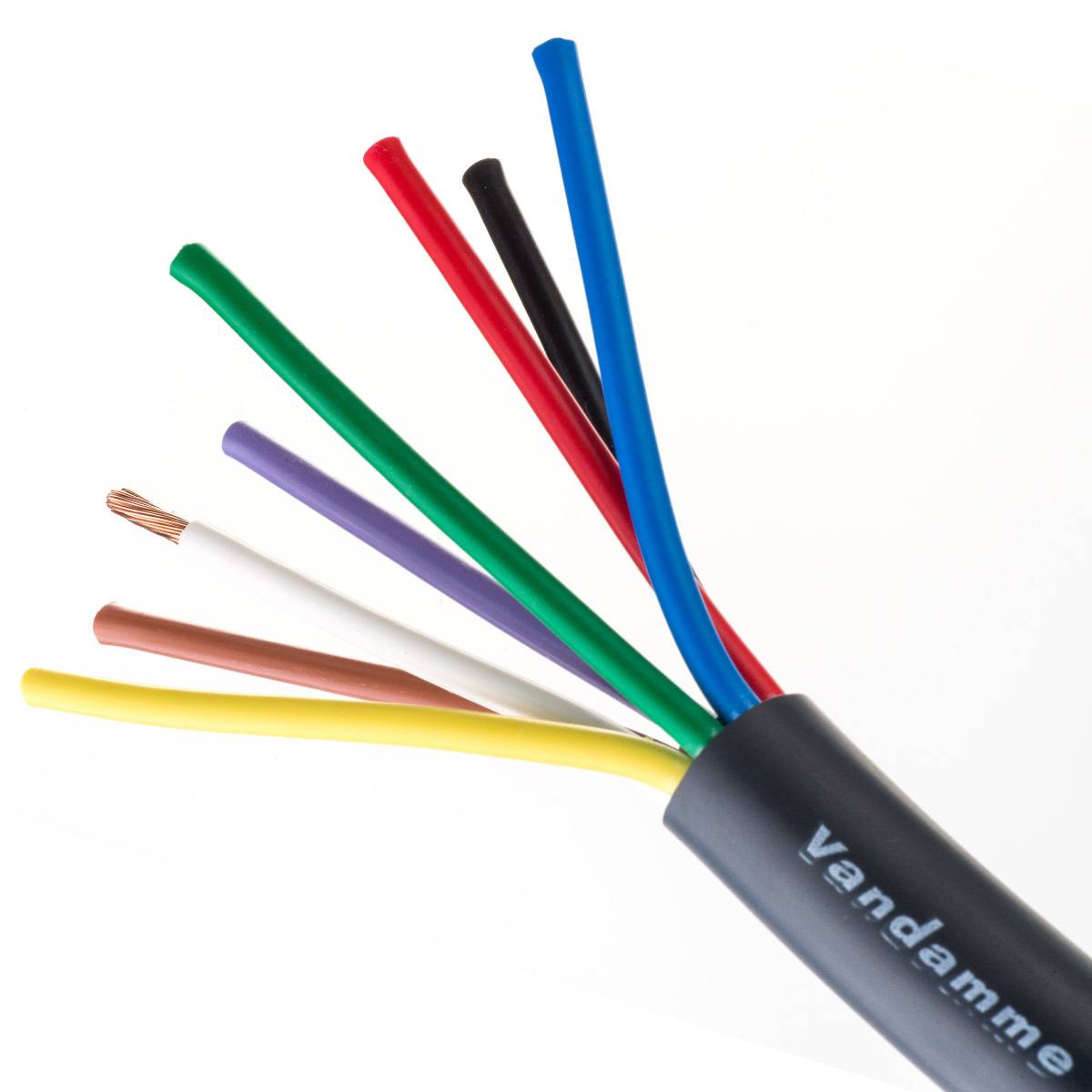 Van Damme Ecoflex Install LSZH Speaker Multicore 8 x 4.00mm² Lautsprecher Installationskabel Meterware