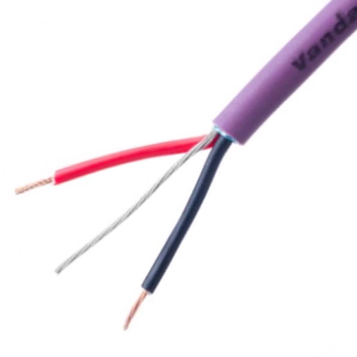 Van Damme Purple Series Digilog LSZH Ecoflex AES/EBU 110 Ohm Installationskabel 100m Rolle