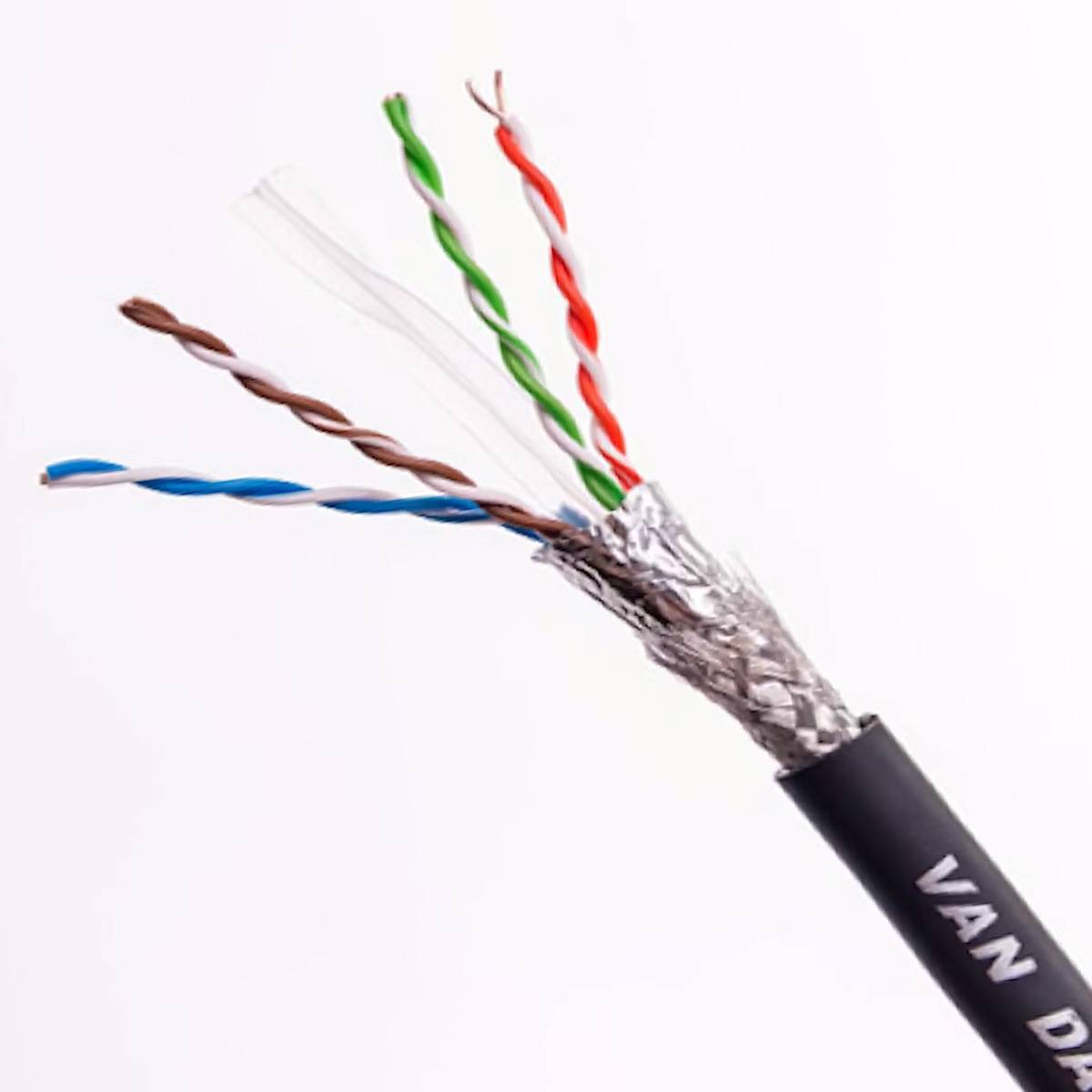 Van Damme Cat 6 SF/UTP Solid screened RJ45 Netzwerkkabel 20m