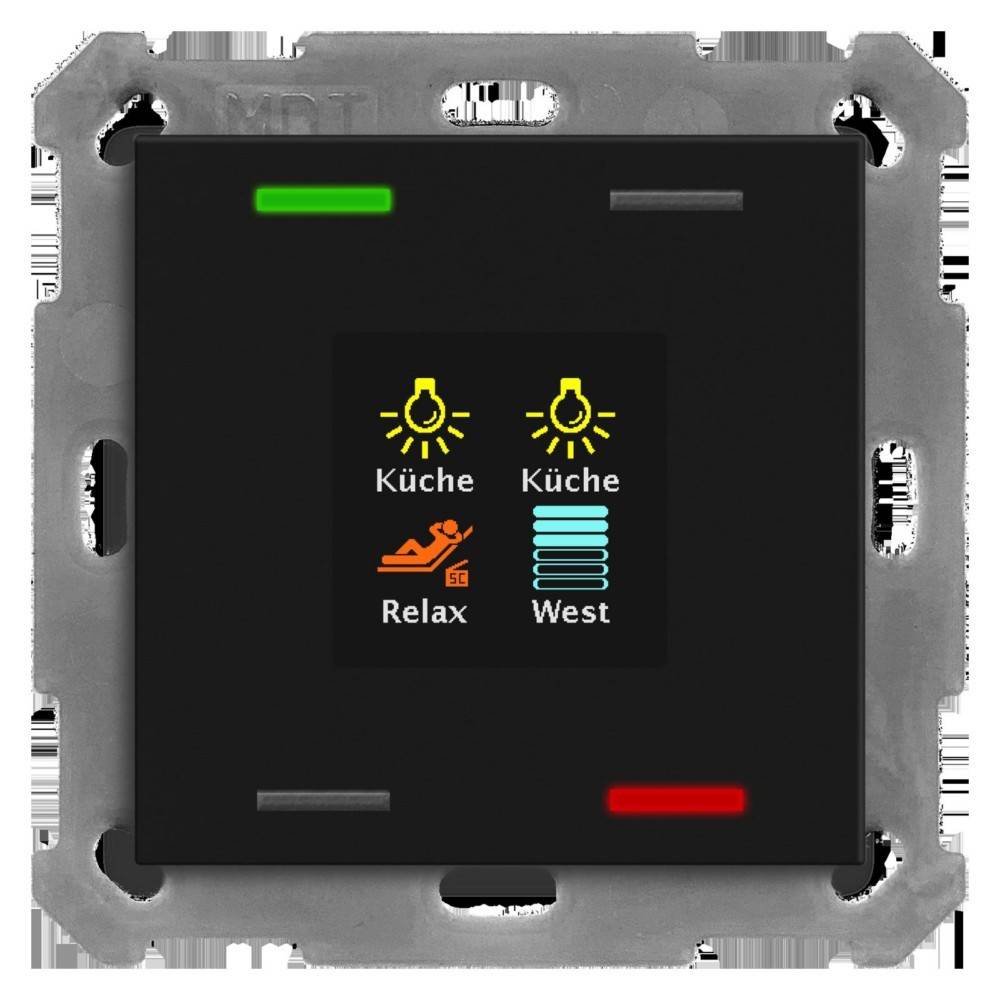 MDT technologies KNX Taster Smart 55 4-fach BE-TAS550406.01