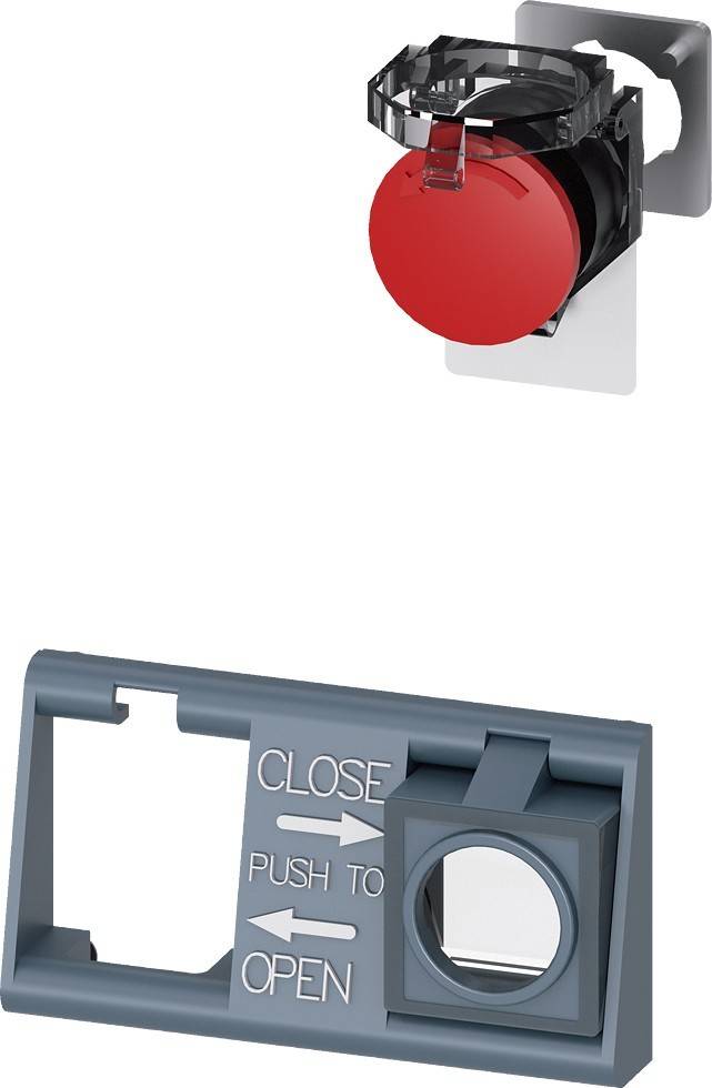 Siemens Dig.Industr. Not-Aus-Pilzdrucktaster 3WA9111-0AH25