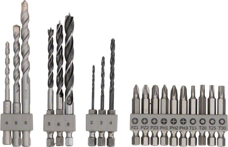 Bosch Power Tools Bohr-/Bit-Set 2609256989