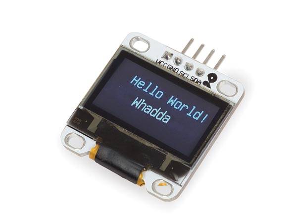 0.96" OLED-DISPLAY MIT I2C