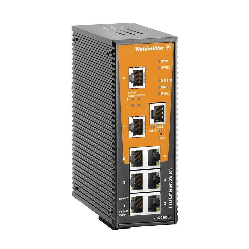 Weidmüller Netzwerk-Switch IE-SW-AL08M-8TX