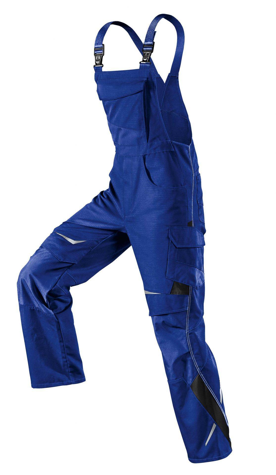 Kübler Latzhose Pulsschlag Farbe: Blau/Schwarz Gr. 90