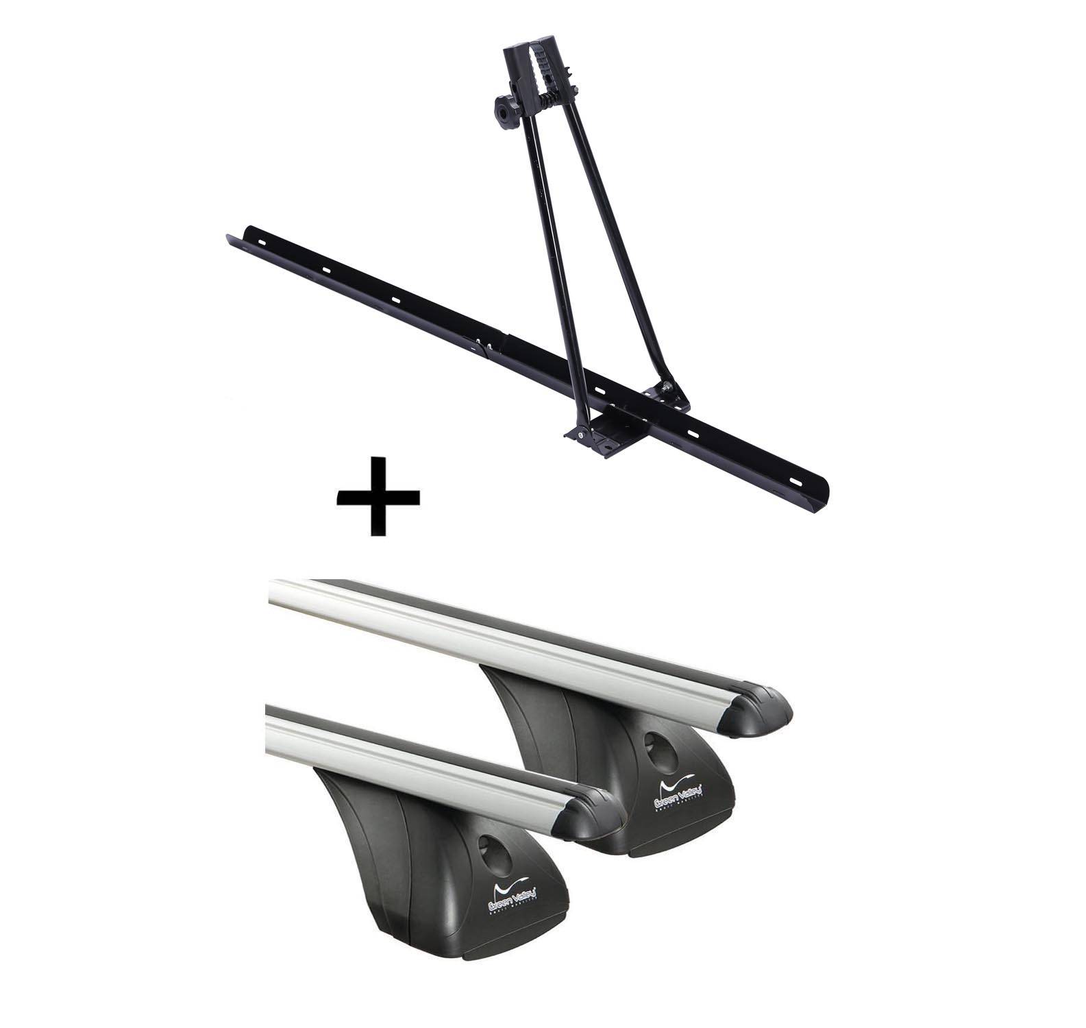 Fahrradträger ORION + Dachträger VDP kompatibel mit für BMW Serie 3 (E90) 4 Türer 2005-2012