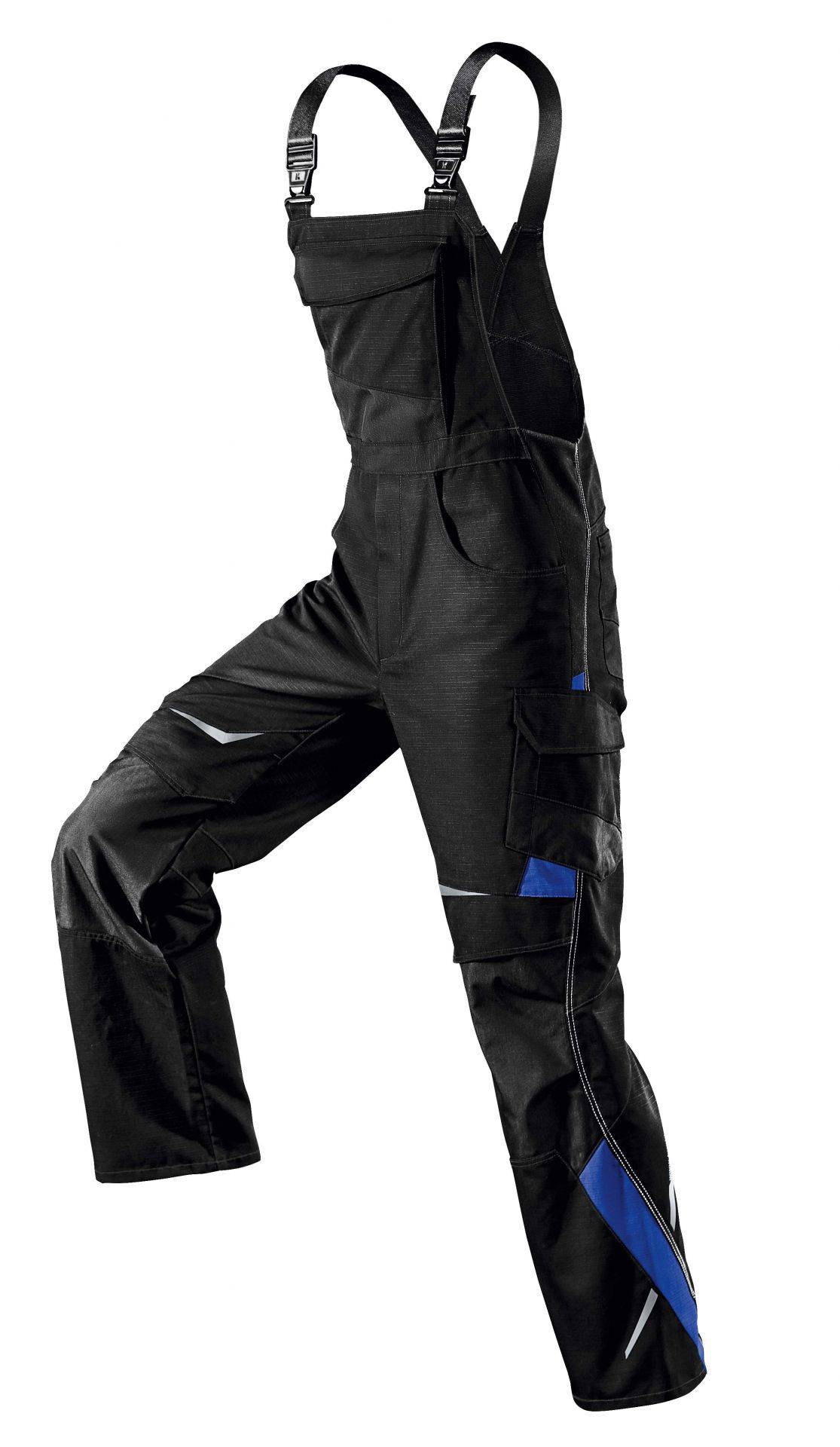 Kübler Latzhose Pulsschlag Farbe: Schwarz/Blau Gr. 26