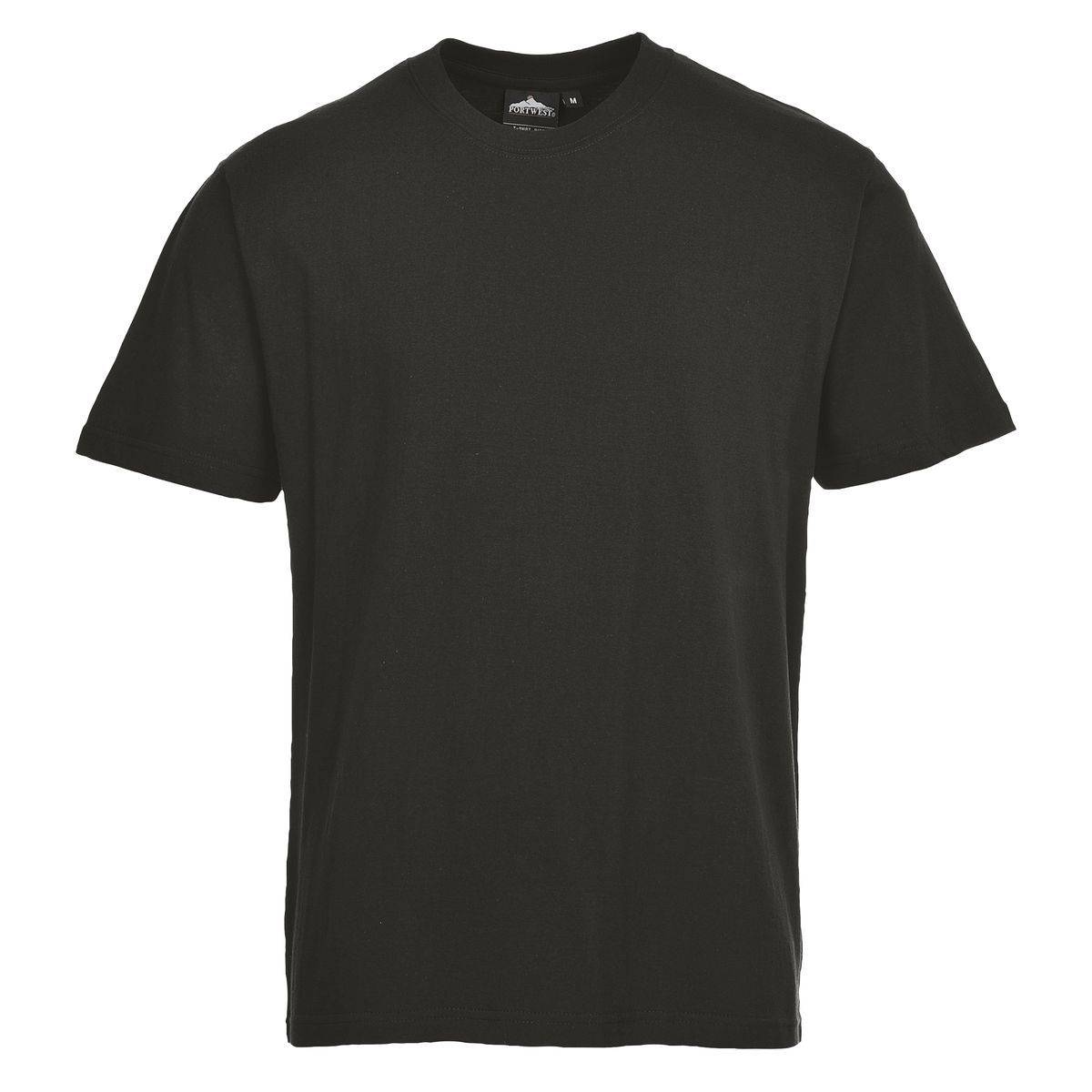 Portwest Premium T-Shirt Turin Farbe: Schwarz Gr. 2XL