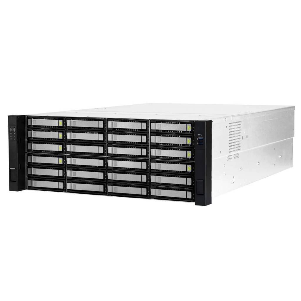 InWin Gehäuse 4U Hybrid Storage Server RS424-07/SLM/PDB