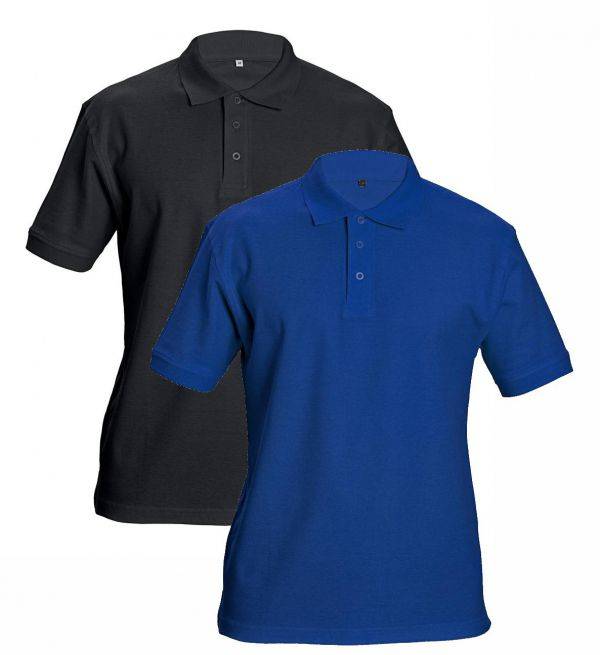 Cerva DHANU Polo-Shirt Farbe: Schwarz Gr. S